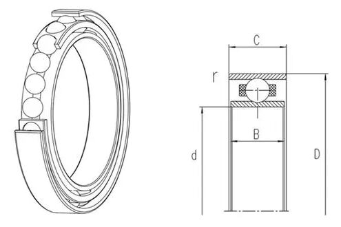 thin wall bearing